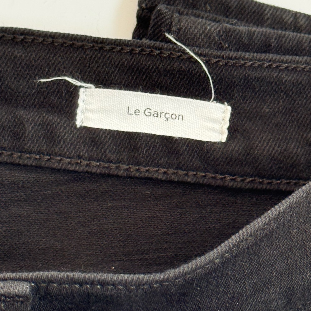 Frame Le Garcon Jeans in Film Noir Drive Size 29 - Picture 9 of 10